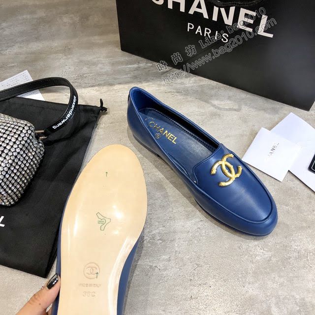 Chanel女鞋 香奈兒2020早春新款單鞋 Chanel女士單皮鞋  naq1279